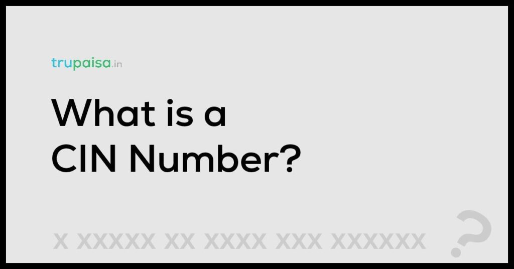 How to generate CIN number